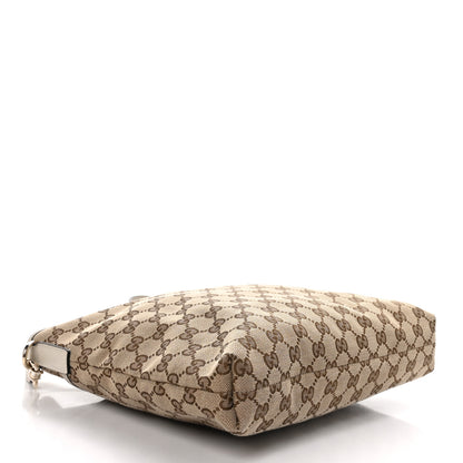 Gucci Monogram Medium Flat Messenger Bag Off White 4 of 9