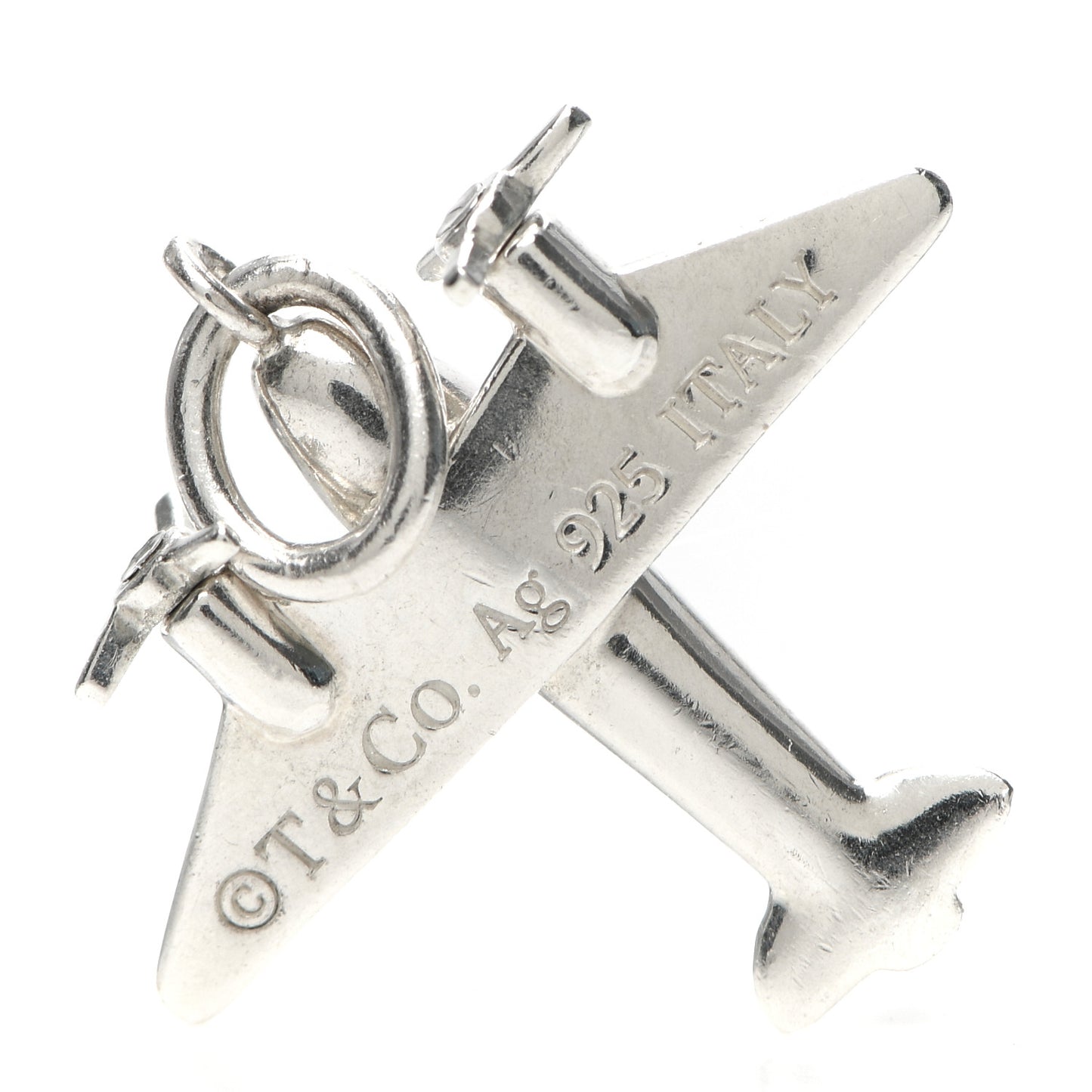 Sterling Silver Airplane Charm