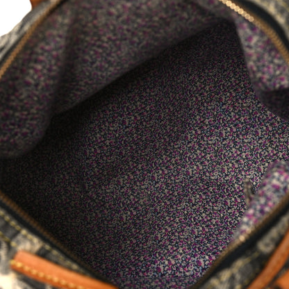 Louis Vuitton Denim Patchwork Speedy 30 Grey 4 of 8