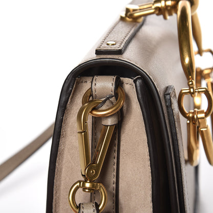 Chloe Calfskin Suede Small Nile Bracelet Bag Motty Grey 8 of 8