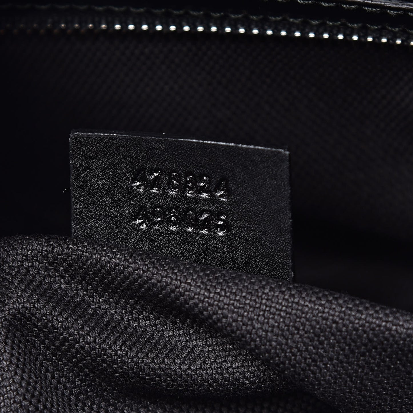 GG Supreme Monogram Web Tote Backpack Black Grey