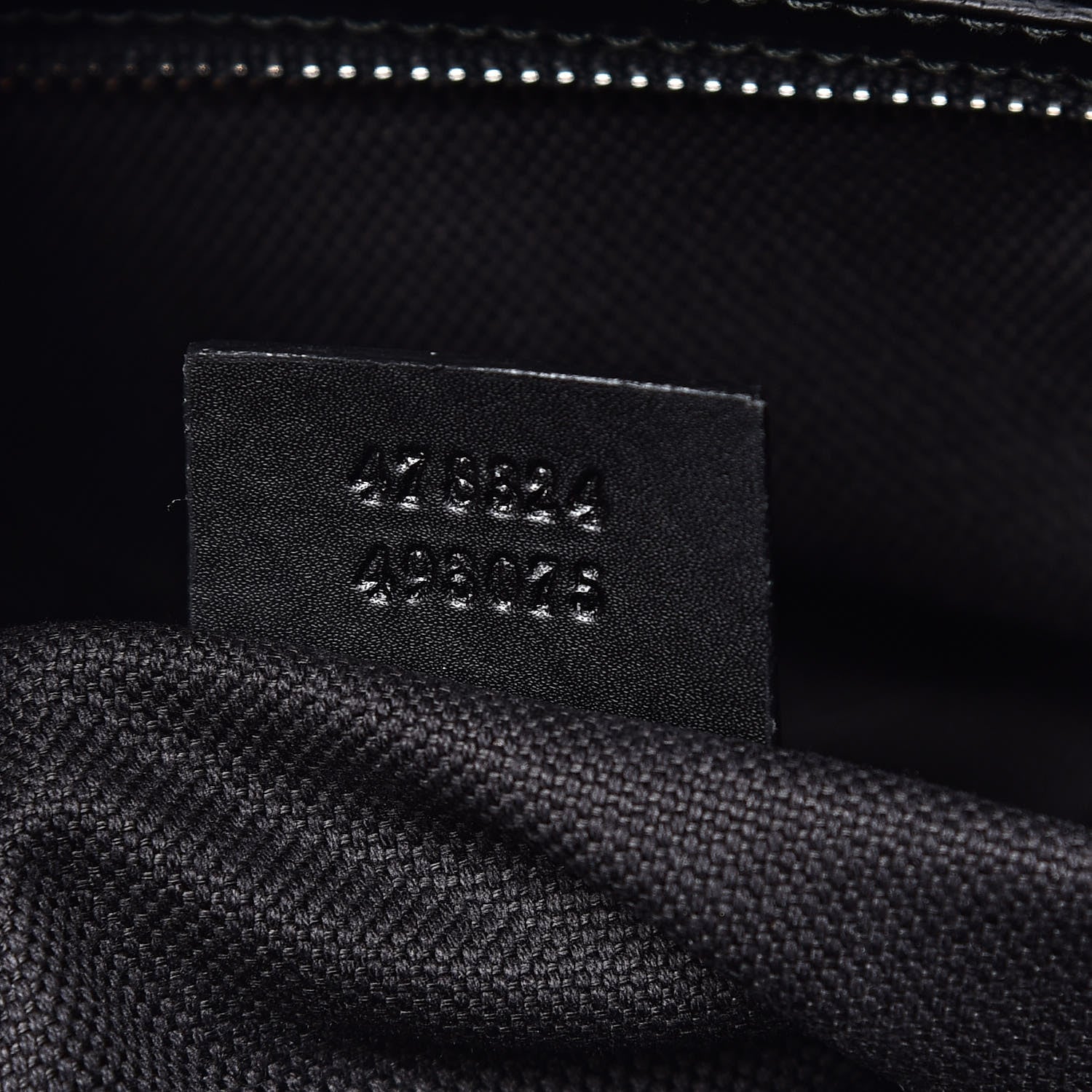 Gucci GG Supreme Monogram Web Tote Backpack Black Grey 7 of 12