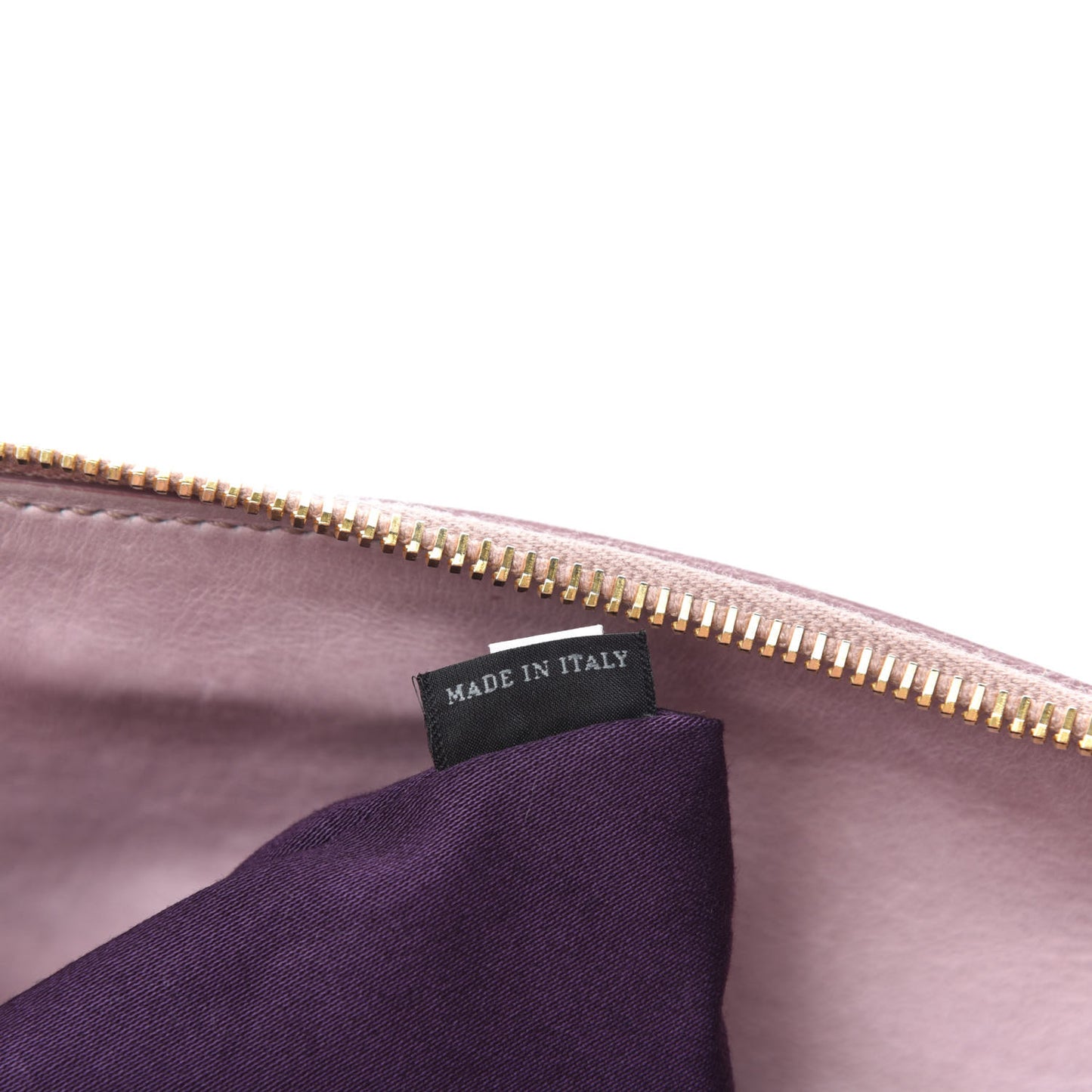 Vitello Lux Large Bow Bag Mughetto