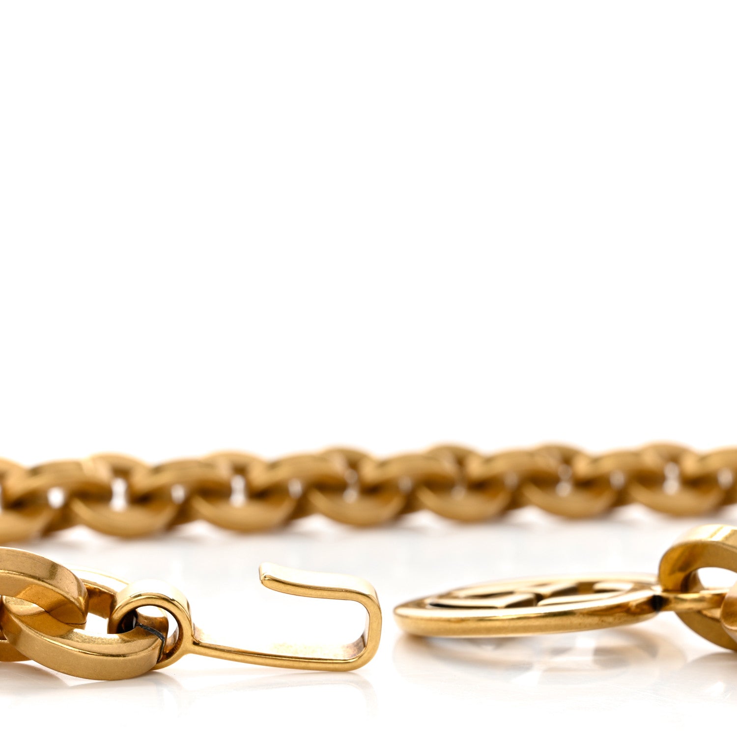 Gucci Chain GG Belt Gold 3 of 3