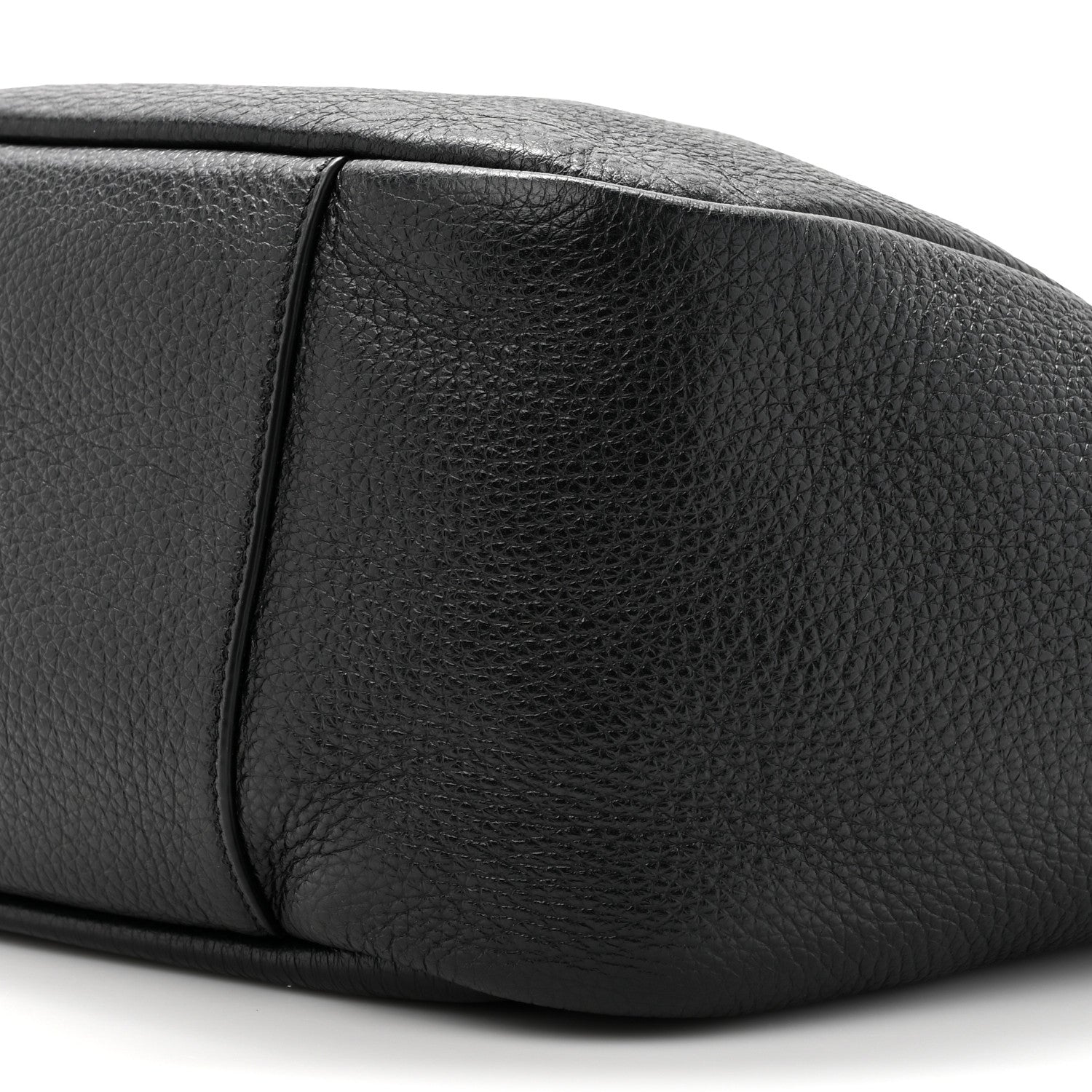 Saint Laurent Grained Deerskin Bea Tote Black 9 of 10