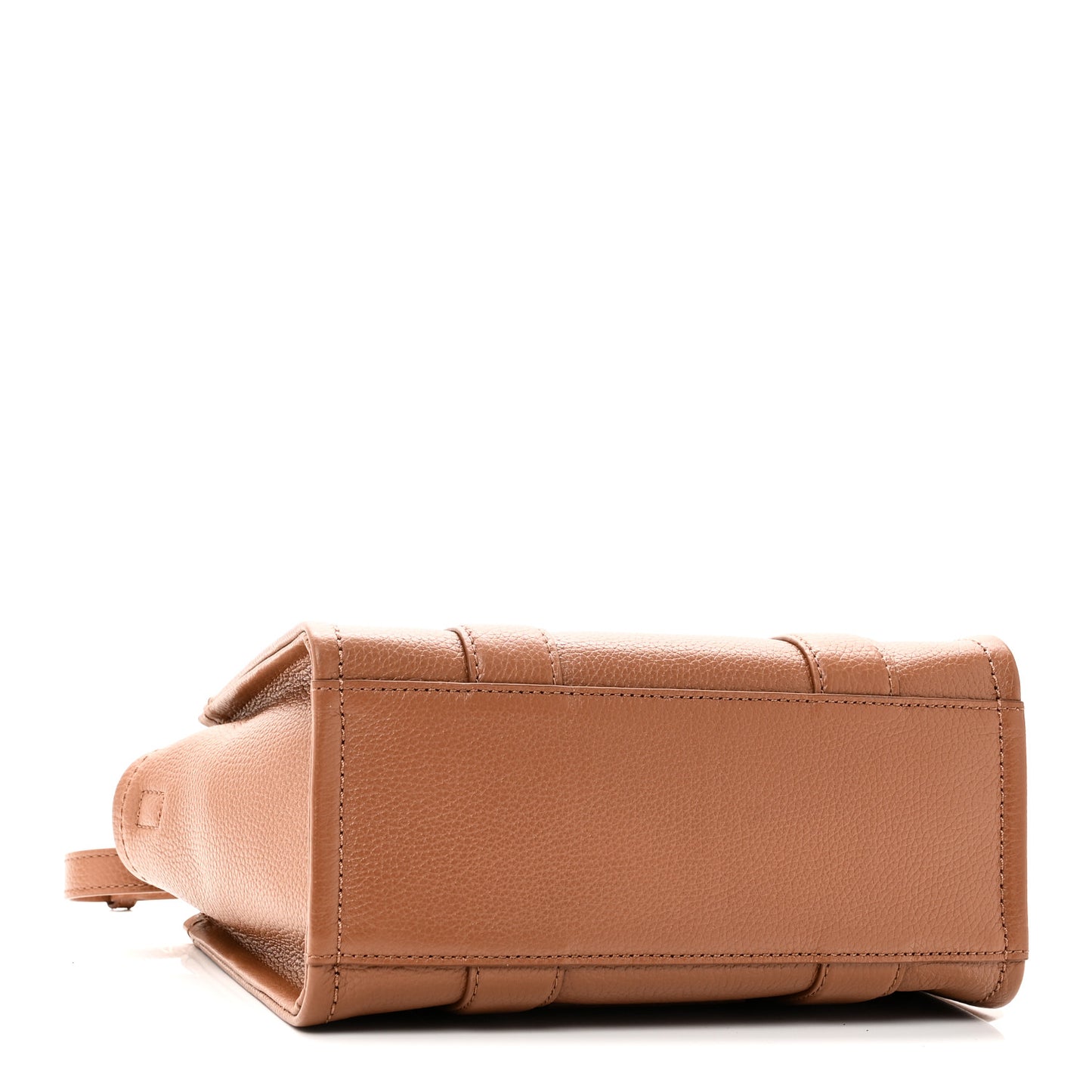 Grained Calfskin Small The Tote Bag Argan Oil