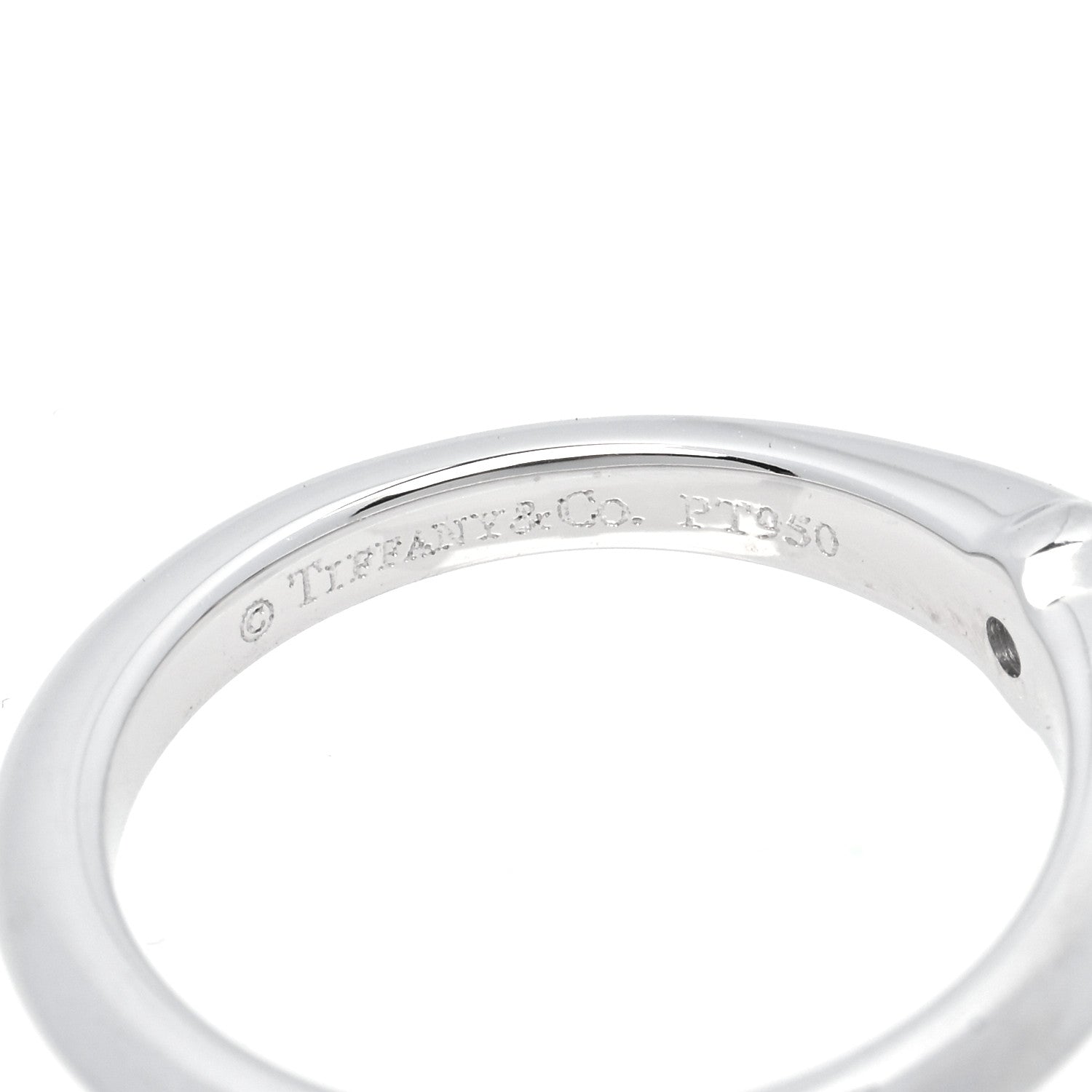 Tiffany Platinum Diamond .20ct Solitaire Engagement Ring 47 4 4 of 4
