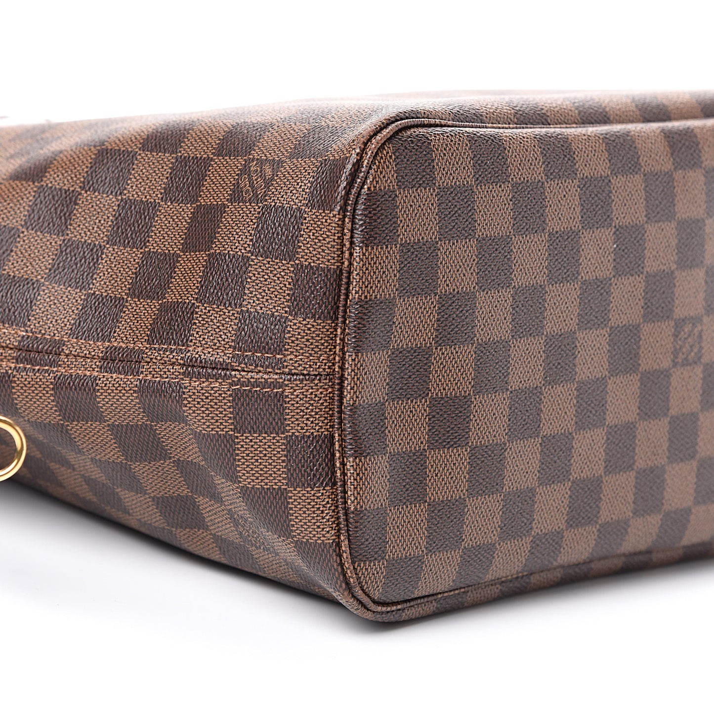 Damier Ebene Neo Neverfull MM Rose Ballerine