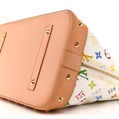 Louis Vuitton Monogram Multicolor Alma GM White 10 of 14