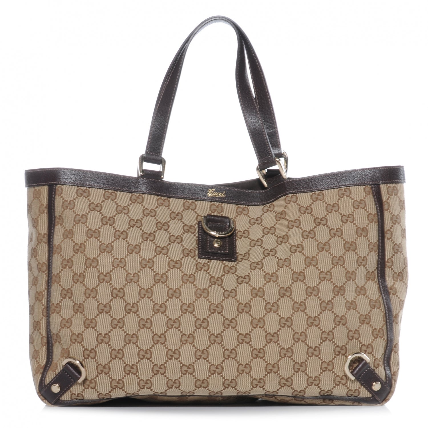 Gucci Monogram Large Abbey Tote Ebony 1 of 7
