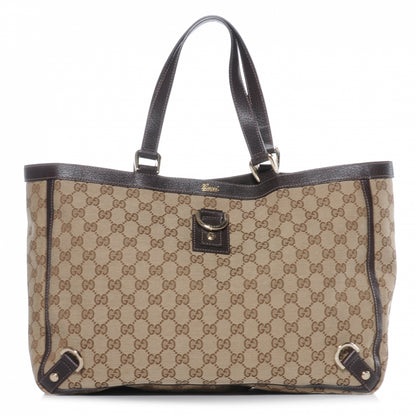 Gucci Monogram Large Abbey Tote Ebony 1 of 7