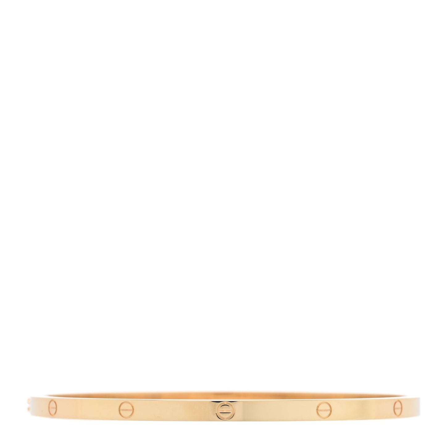 18K Yellow Gold Small LOVE Bracelet 20