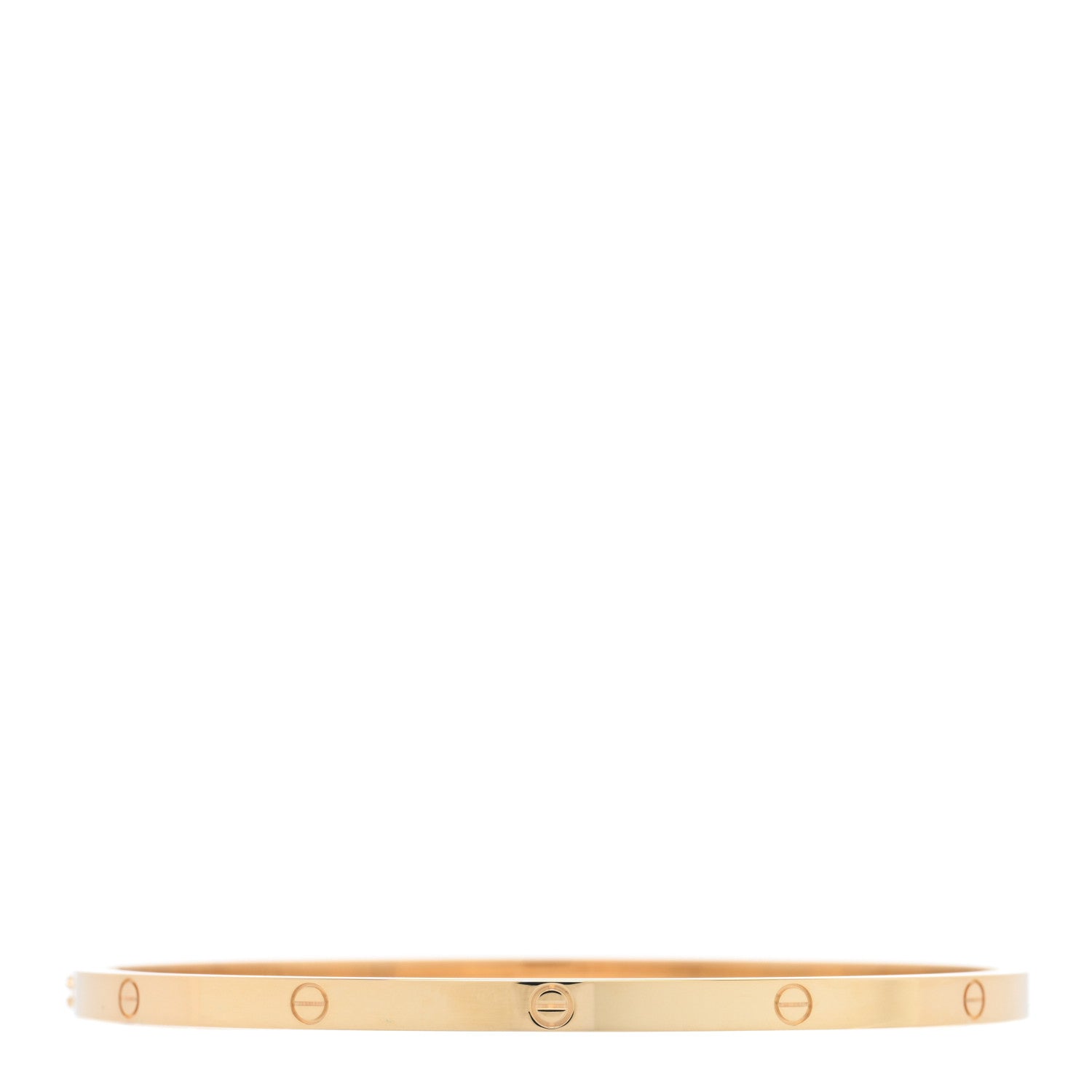 Cartier 18K Yellow Gold Small LOVE Bracelet 20 2 of 8