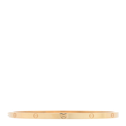 Cartier 18K Yellow Gold Small LOVE Bracelet 20 2 of 8