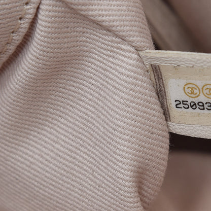Chanel Canvas Large Deauville Tote Light Beige 6 of 11