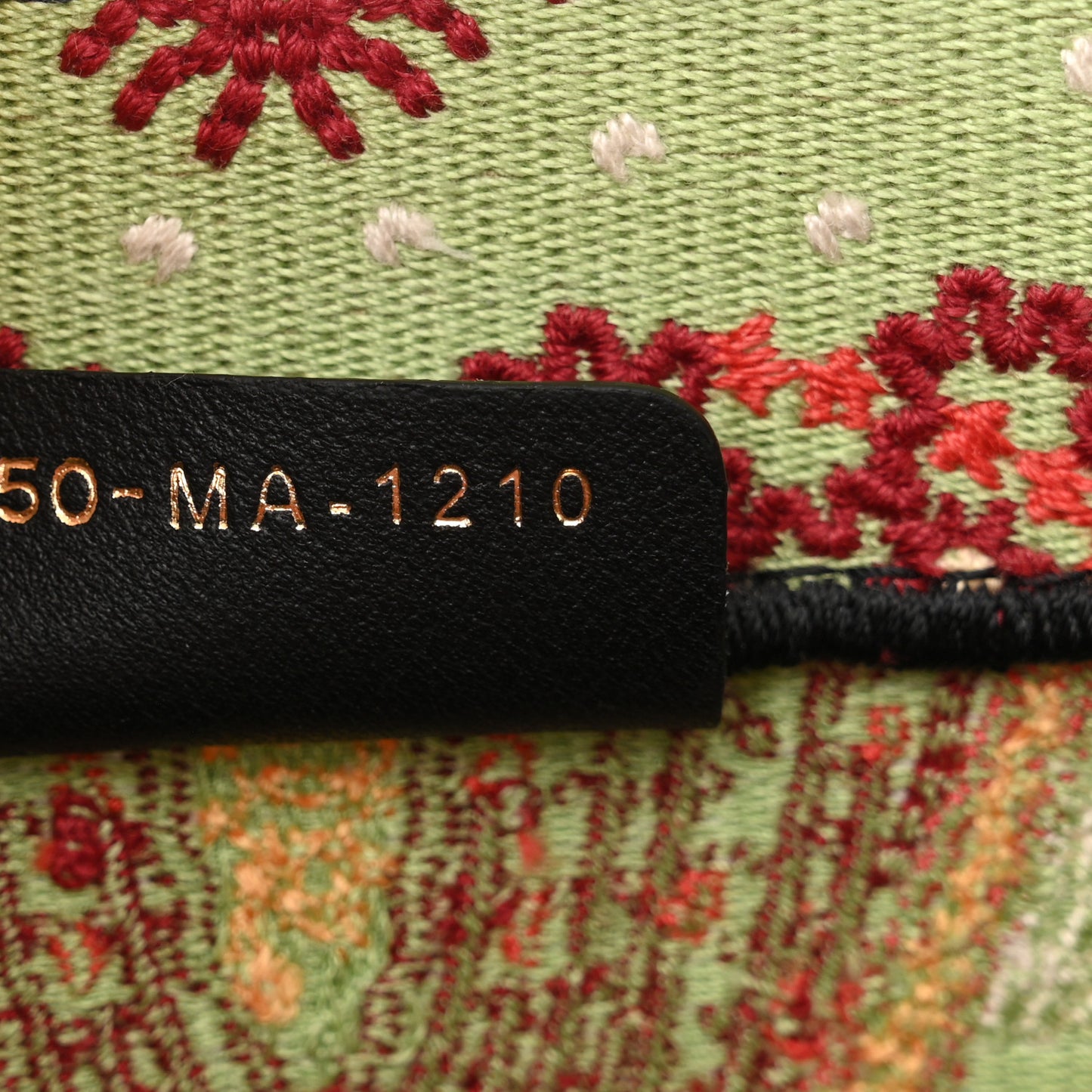 Canvas Embroidered Large In Lights Book Tote Multicolor