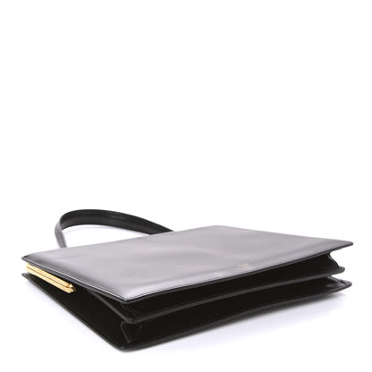 Celine Box Calfskin Medium Clasp Bag Black 4 of 12