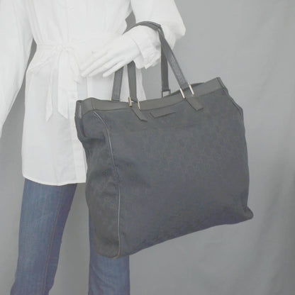Gucci Monogram Large Tote Black 2 of 11