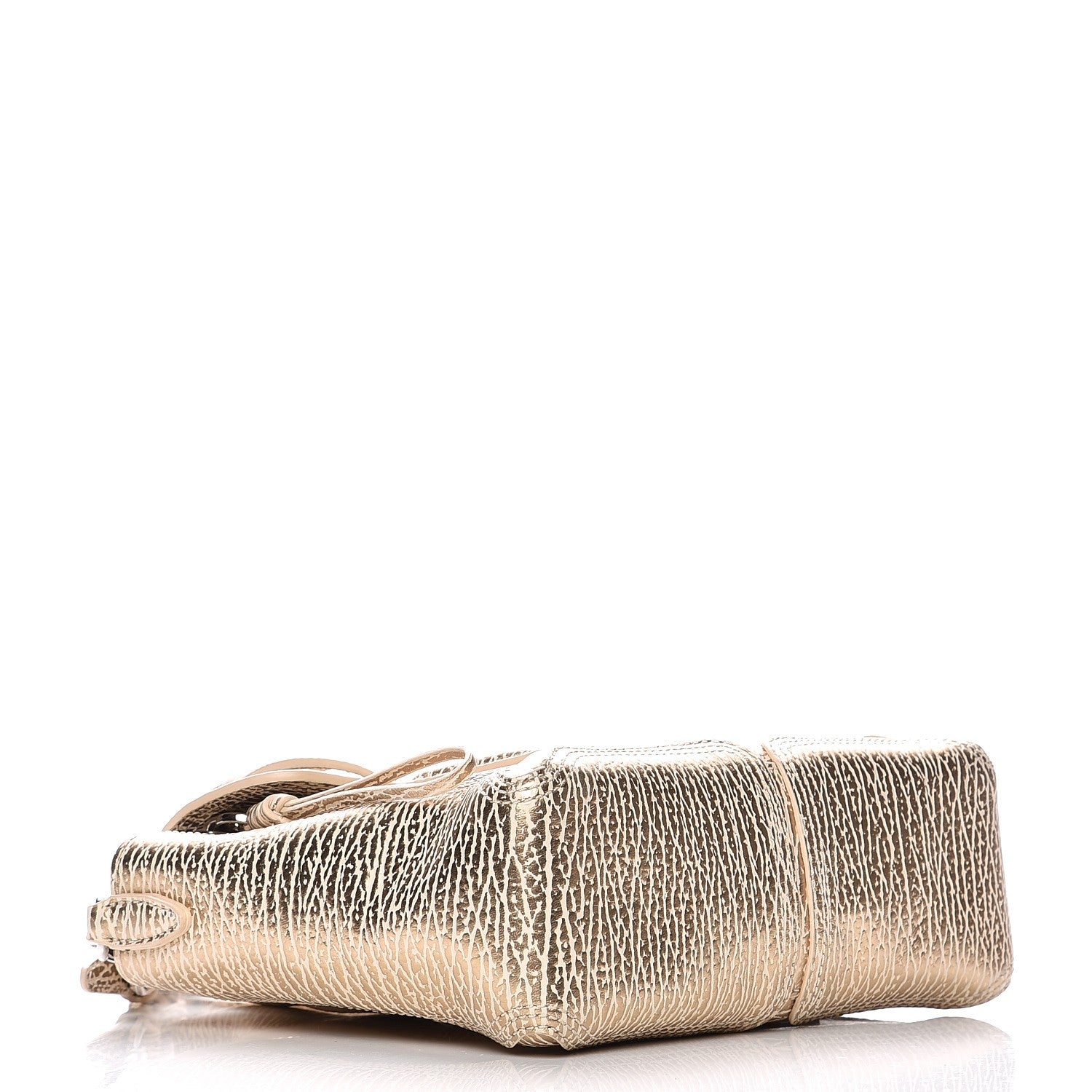 3.1 Phillip Lim 3.1 Textured Calfskin Mini Pashli Satchel Nude Platinum 4 of 7