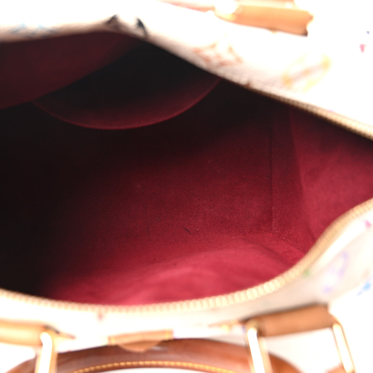 Louis Vuitton Monogram Multicolor Speedy 30 White 5 of 9