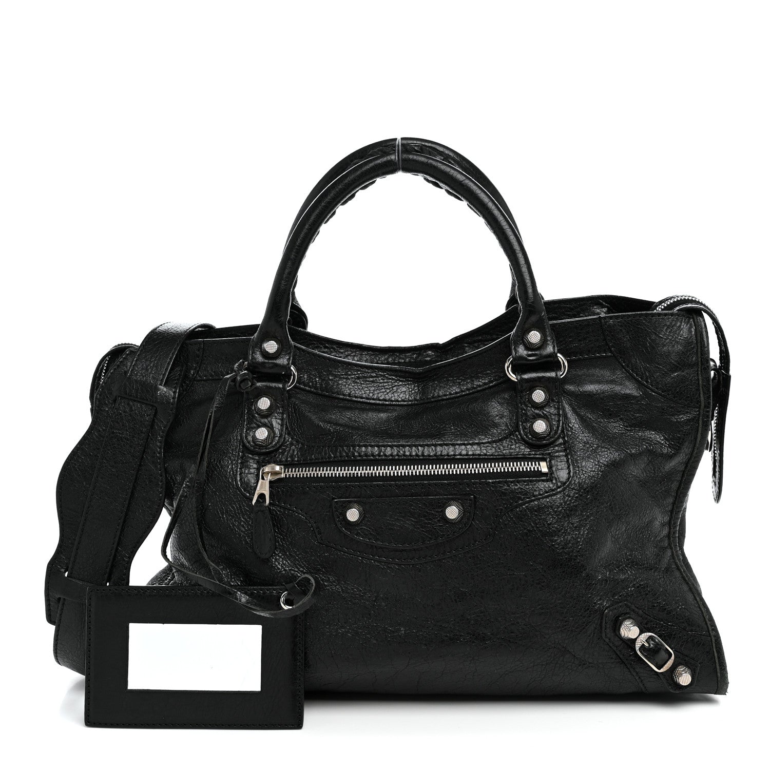 Balenciaga Agneau Giant 12 Silver Hardware City Black 3 of 11