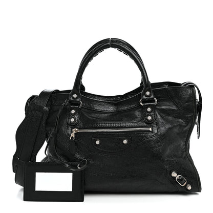 Balenciaga Agneau Giant 12 Silver Hardware City Black 3 of 11