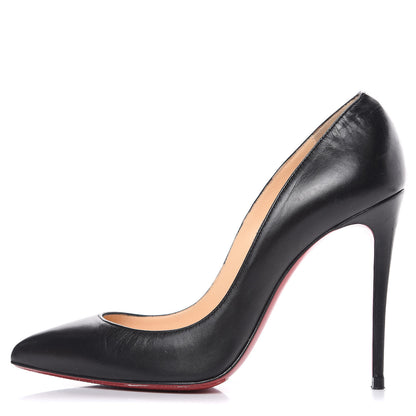 Christian Louboutin Kid Pigalle Follies 100 Pumps 37.5 Black 1 of 14