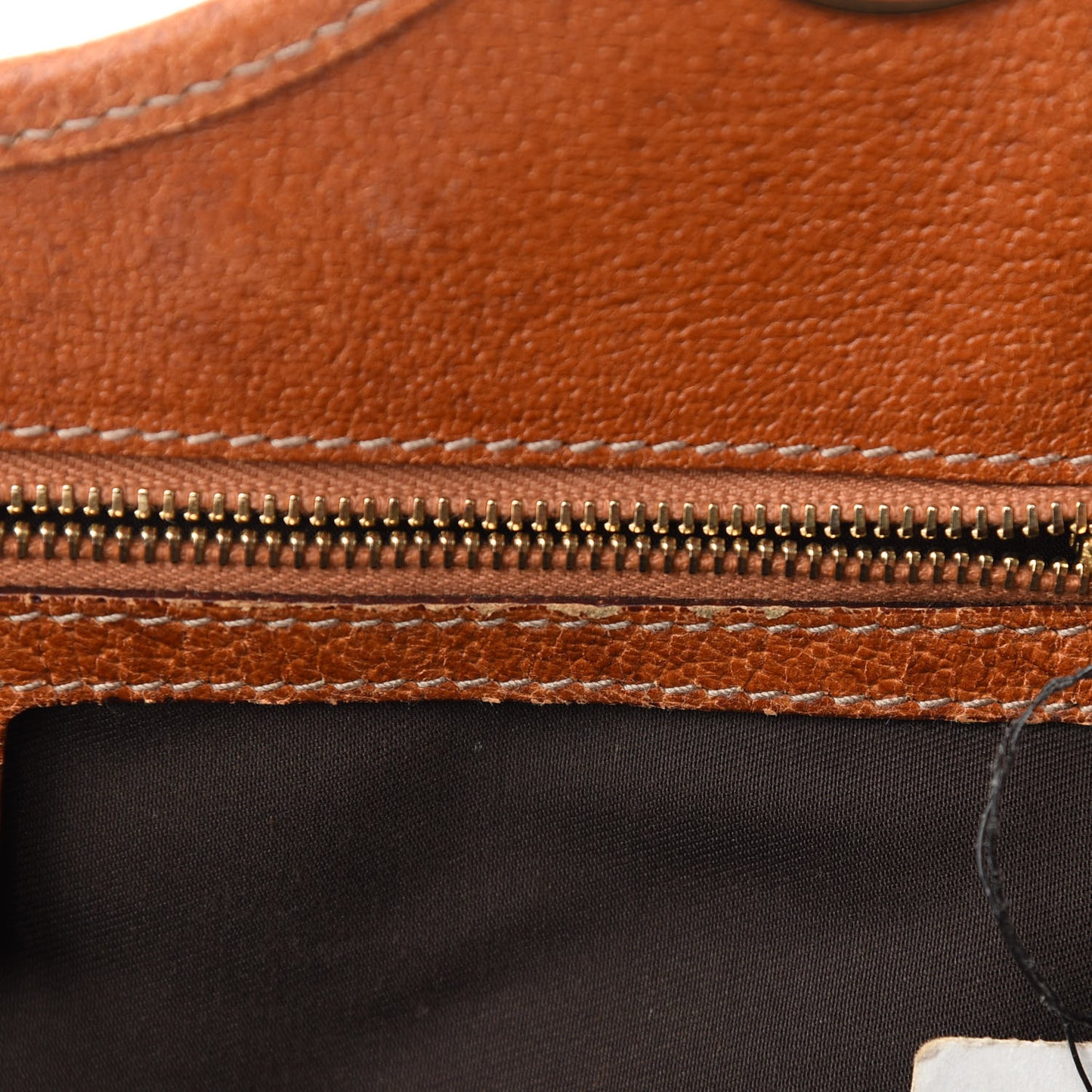 Monogram Horsebit Large Glam Shoulder Bag Brown