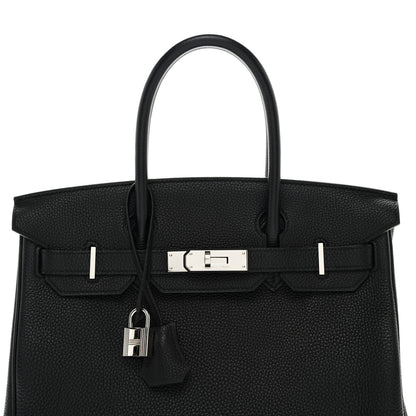 Hermes Togo Birkin 30 Black 8 of 12