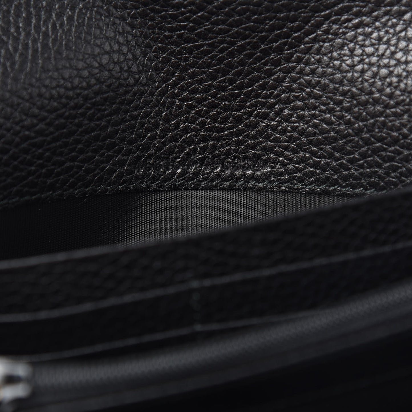 Calfskin Animalier Continental Wallet Black