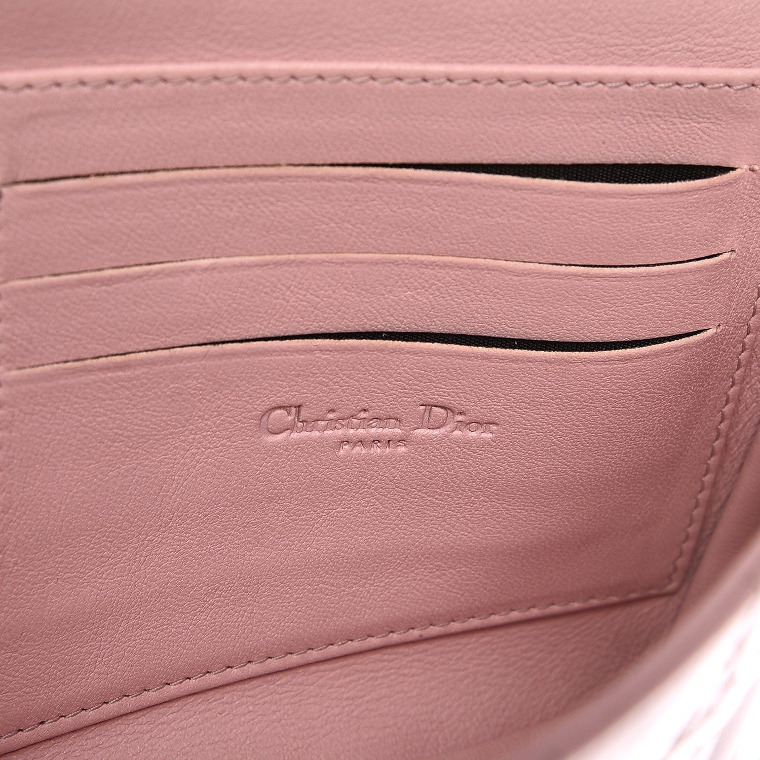 Christian Dior Patent Cannage New Lock Pouch Light Pink 6 of 9