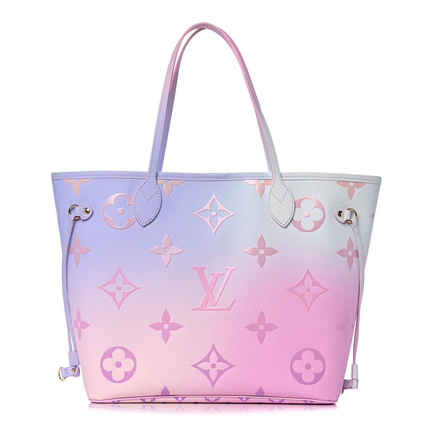 Monogram Giant Spring In The City Neverfull MM Sunrise Pastel