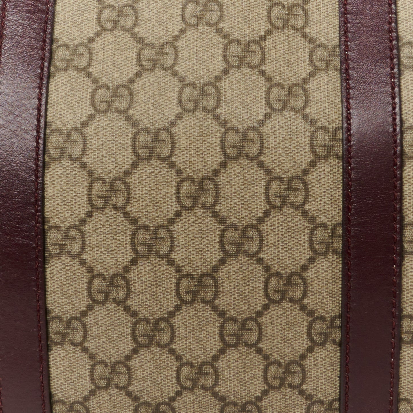 GG Plus Monogram Medium Joy Boston Bordeaux