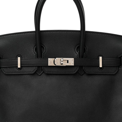 Hermes Swift Birkin 25 Black 8 of 13