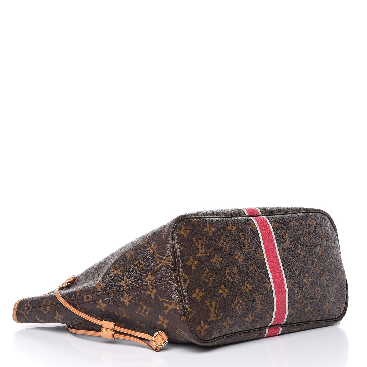 Monogram My LV Heritage Neverfull MM Fuchsia White