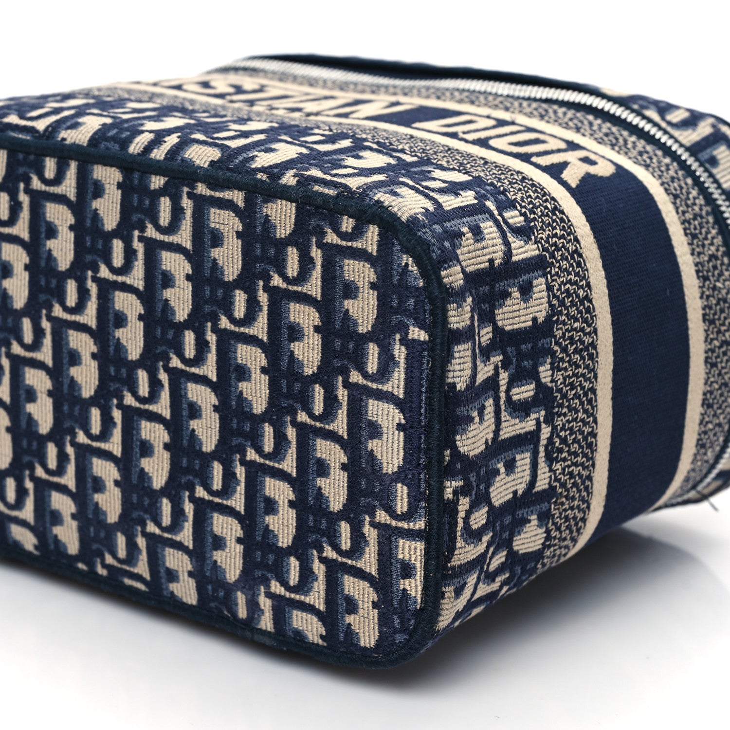 Christian Dior Oblique Diortravel Vanity Case Blue 9 of 11