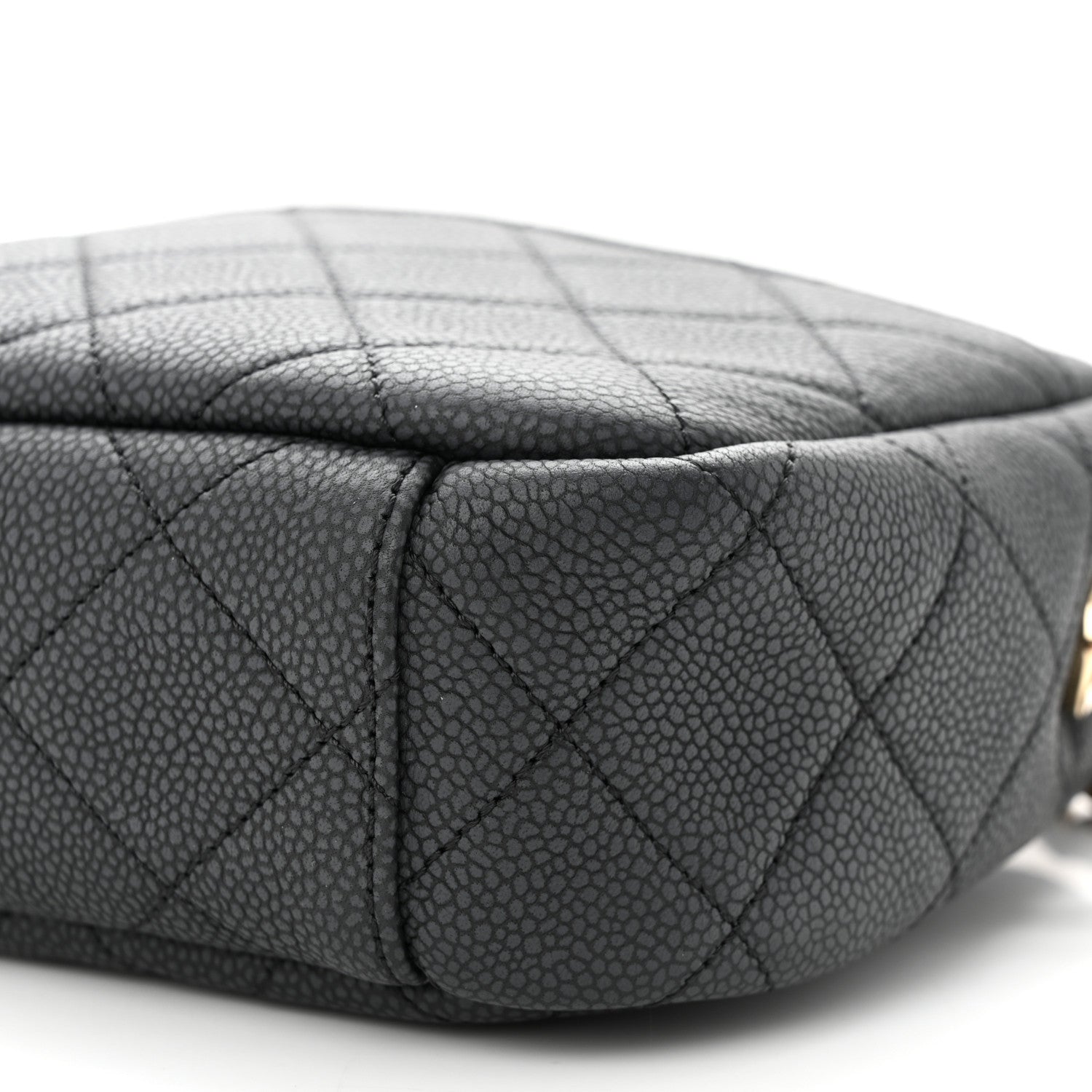 Chanel Iridescent Caviar Quilted Small Coco Tassel Camera Case Black 10 of 10