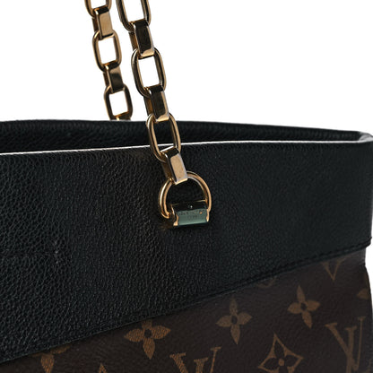 Louis Vuitton Monogram Pallas Shopper Black 9 of 11