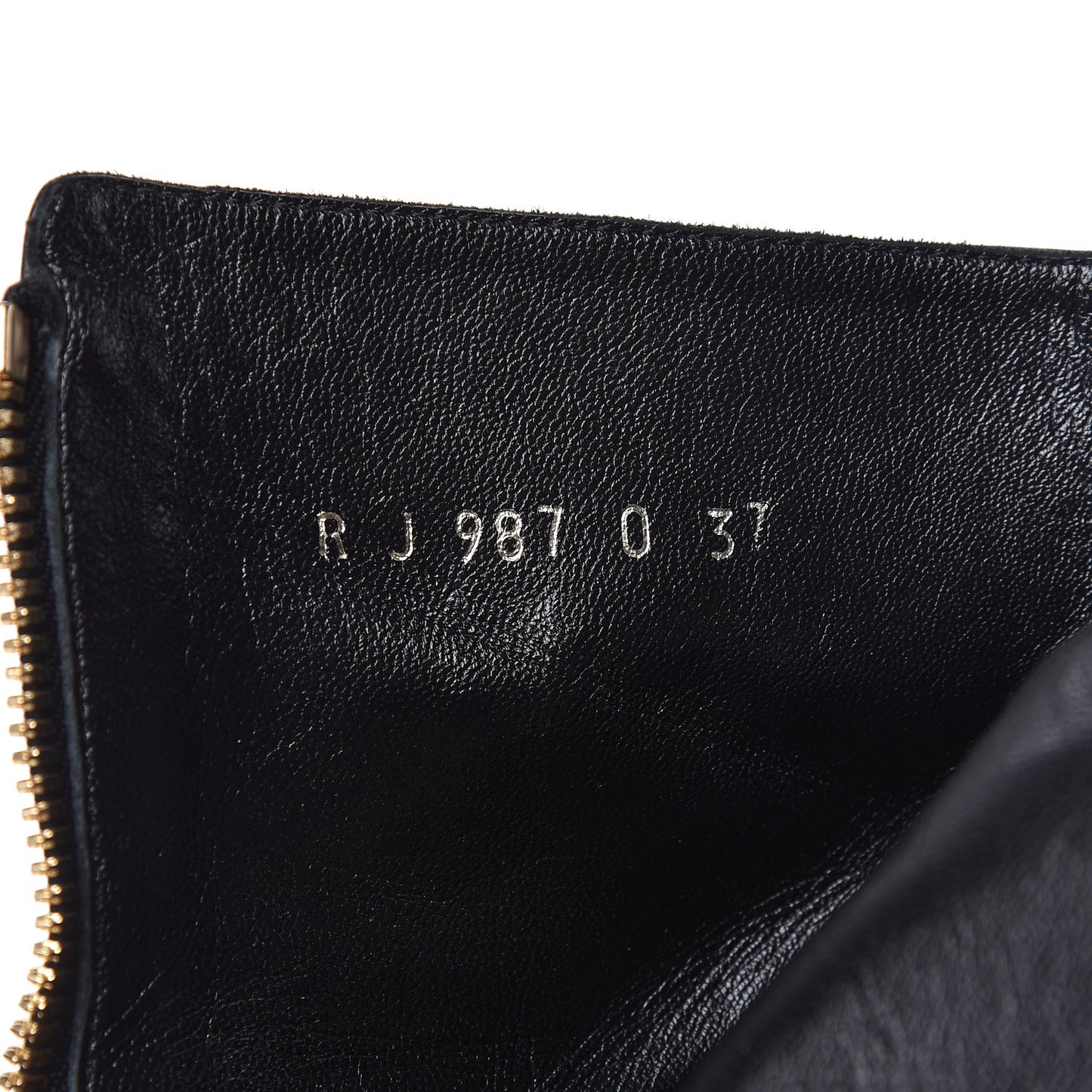 Calfskin Rebelle Boots 37 Black