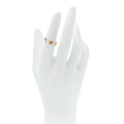 Cartier 18K Yellow Gold 5.5mm LOVE Ring 53 6.5 2 of 4