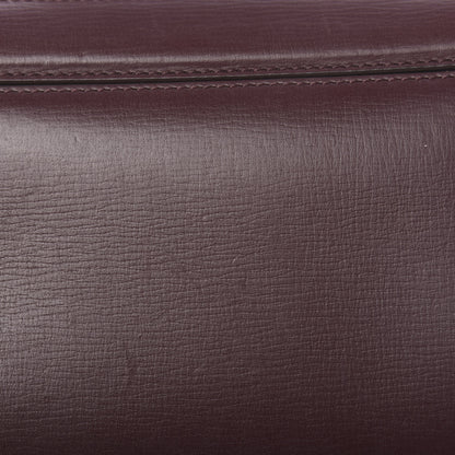Givenchy Textured Calfskin Mini Pandora Box Chain Crossbody Bag Oxblood 10 of 17