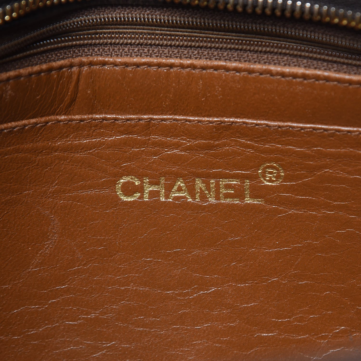 Chanel Lambskin Quilted Shoulder Bag Dark Brown 6 of 17