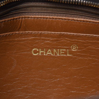 Chanel Lambskin Quilted Shoulder Bag Dark Brown 6 of 17