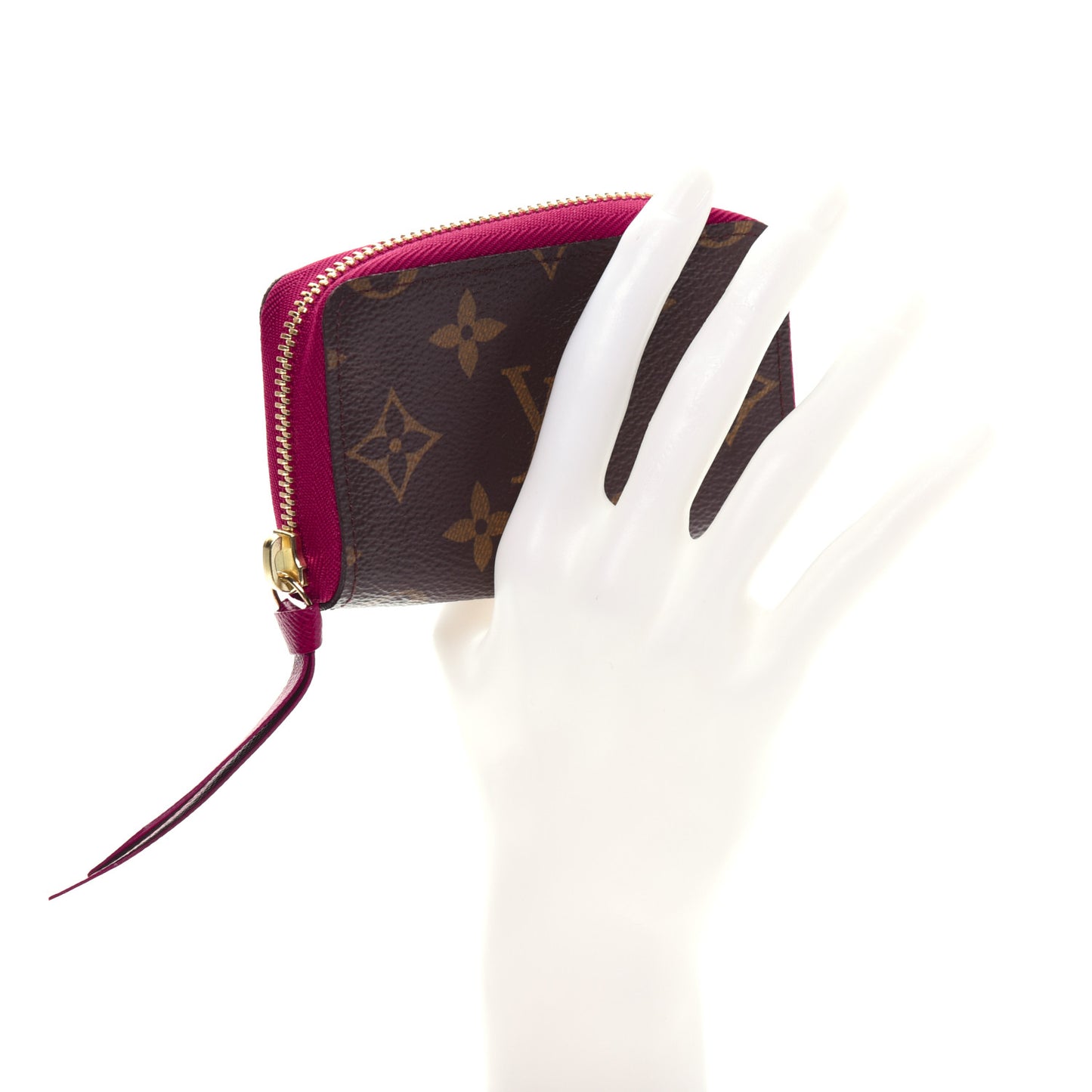 Monogram Zippy Multicartes Fuchsia