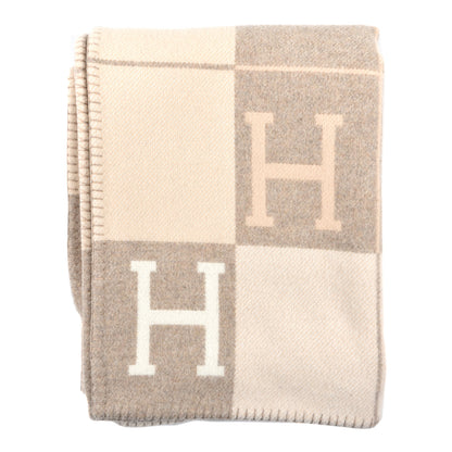 Hermes Wool Cashmere Avalon III Blanket Coco Camomille 1 of 3