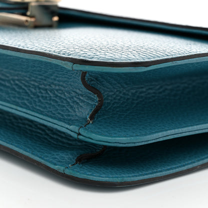 Gucci Dollar Calfskin Interlocking G Shoulder Bag Deep Cobalt 11 of 12