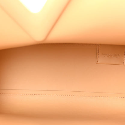 Bottega Veneta Calfskin Medium The Point Triangle Bag Almond 5 of 9