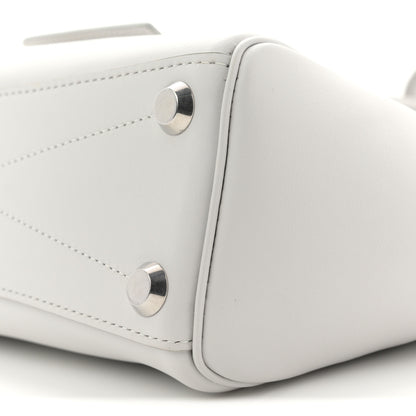 Balenciaga Smooth Calfskin Mini Bel Air Carry All Bag White 10 of 10