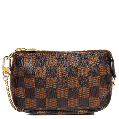 Louis Vuitton Damier Ebene Mini Pochette Accessories 1 of 7