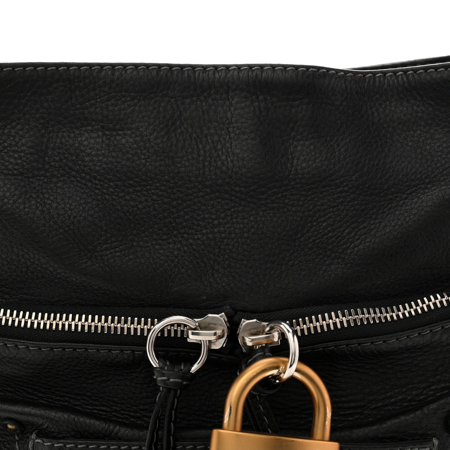 Chloe Calfskin Paddington Hobo Black 7 of 13